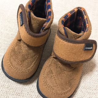 13.0センチ　ハリスツイード風ブーツ