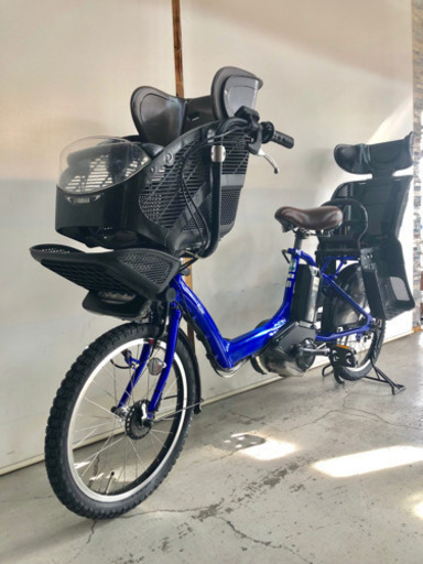 ヤマハ パスキッスミニ 20インチ 3人乗り 8.1ah デジタル 電動自転車 電動アシスト 自転車