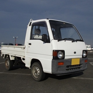 ☆　全コミ４万円！車検R2年３月迄 ビンテージになりつつあるサンバートラック KS3 2WD 5MT まだまだ使える、とりあえず車検切れまで乗ってもOK！！☆の画像