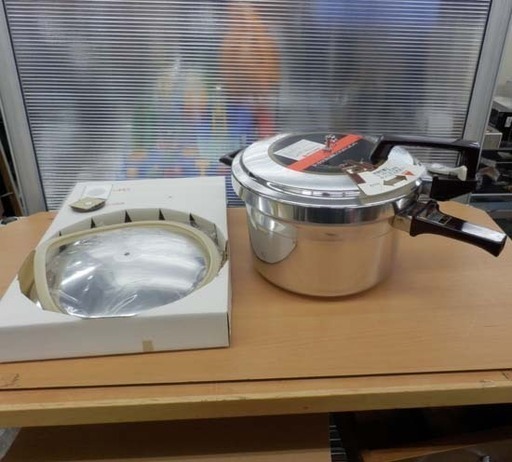 圧力鍋 6.1L 北陸アルミニウム 鍋 調理器具 キッチン用品 札幌市西区西野店