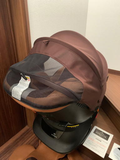 良品　エールべべ・クルットNT2 プラウド シナモンブラウン　付属品全てあり　サンシェード付