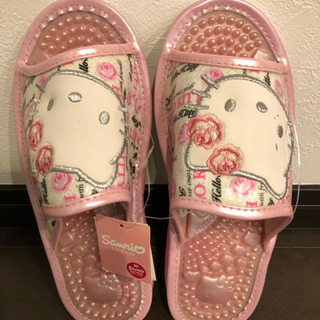 新品キティちゃん健康スリッパ サンダル
