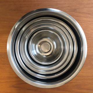 ボウル ボール ステンレス スタッキング ボウルセットの画像