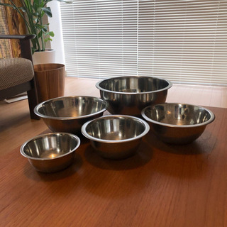 ボウル ボール ステンレス スタッキング ボウルセット