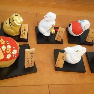 陶器の置物（干支）