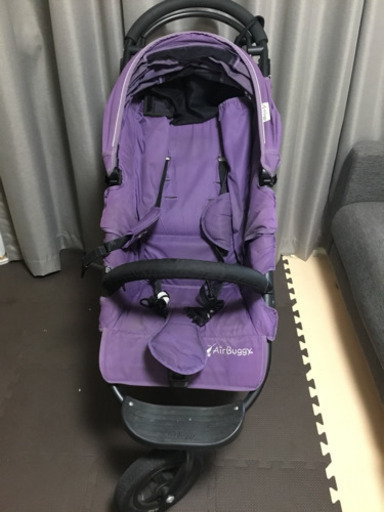 エアバギーココ／ブレーキ付きベビーカー＋ひんやりシート付き