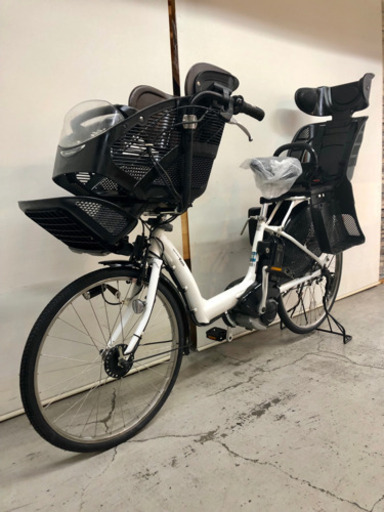 ヤマハ パスキッス 3人乗り 8.7ah デジタル 高年式 電動自転車 電動アシスト