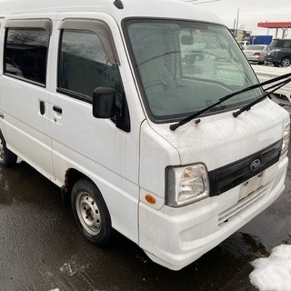 部品どり車【コミコミ】スバル　サンバーバン　AT　４WD　EBD...