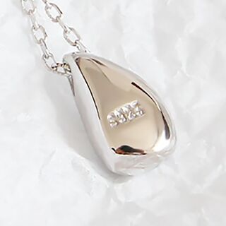 S-7 しずくネックレス silver925の画像