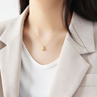 S-7 しずくネックレス silver925の画像