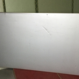 中古　ホワイトボード　氏名　行き先　車輌　連絡事項　余白あり　 　幅150　　奥行6.5(厚み1.8)　　高さ90.3　 （ｃｍ）　壁掛けの画像