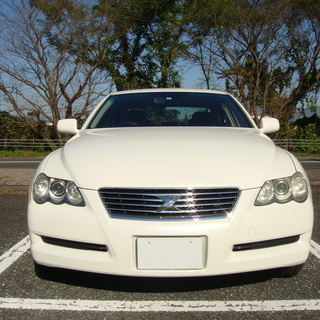 自社ローン★保証人無★全国対応★MARK X　2.5　250G　Lpackage★ETC★人気のパールホワイト★電動シート★純正アルミホイール★の画像