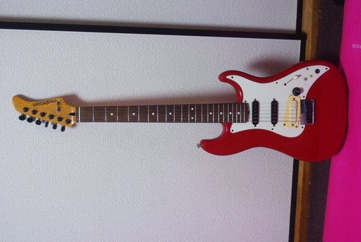 ジャンクギター Fender USA ブレット3Sボディ　mushroomネック