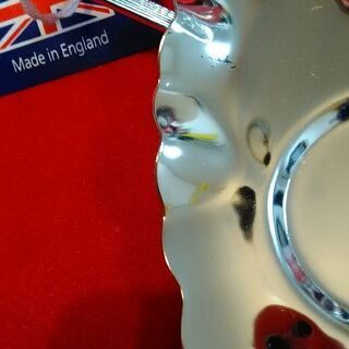 シルバー 塩コショウ入れ QUEEN ANNEの画像