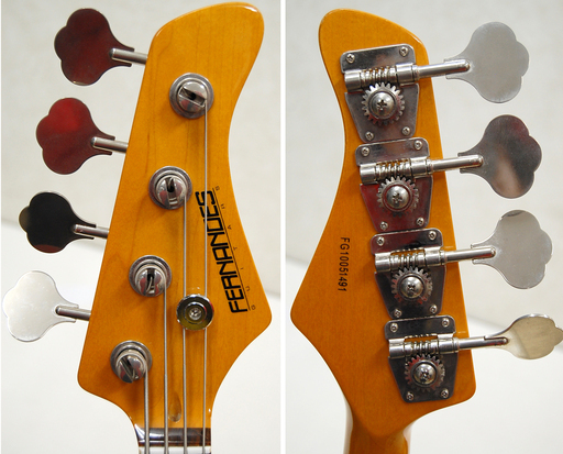 FERNANDES ジャズベース RJB-380 ブルー エレキベース ジャズベ フェルナンデス  ☆ PayPay(ペイペイ)決済可能 ☆ 札幌市 清田区 平岡