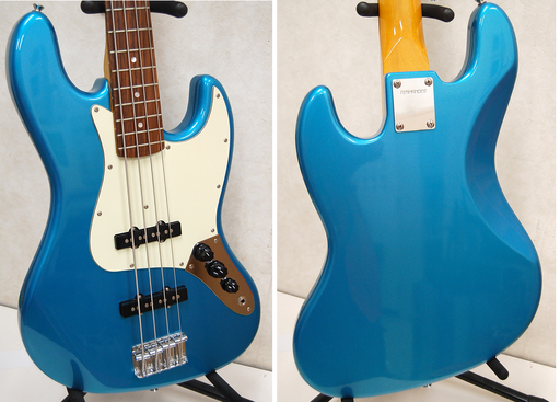 FERNANDES ジャズベース RJB-380 ブルー エレキベース ジャズベ フェルナンデス  ☆ PayPay(ペイペイ)決済可能 ☆ 札幌市 清田区 平岡