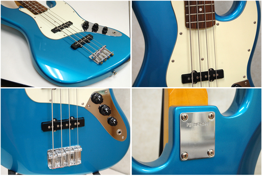 FERNANDES ジャズベース RJB-380 ブルー エレキベース ジャズベ フェルナンデス  ☆ PayPay(ペイペイ)決済可能 ☆ 札幌市 清田区 平岡