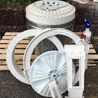 サンヨー5.0K洗濯機2012年製分解クリーニング済み！！！の画像