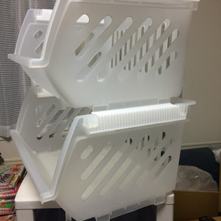 収納ケース  美品 無料 2個付き お届け可能