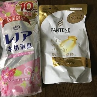 レノア　フローラルフルーティーソプ　パンテーンコンディショナーの画像