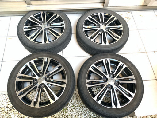 LA600S タントカスタムRS 純正タイヤ ホイール 4本セット