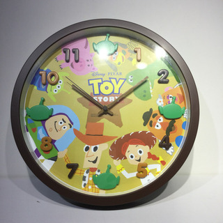 #3177 ディズニー トイストーリー アイコンウォールクロック