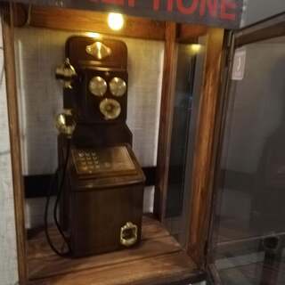 KT4-FN電話機 浪漫電話＋コロンビアステレオ+電話ボックスの画像