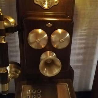 KT4-FN電話機 浪漫電話＋コロンビアステレオ+電話ボックスの画像