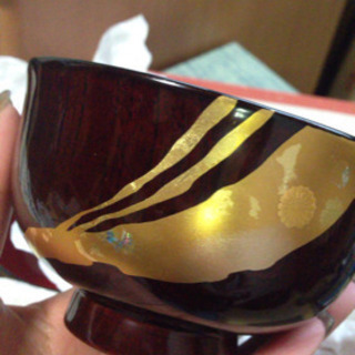 純金箔工芸 お椀 2個セット