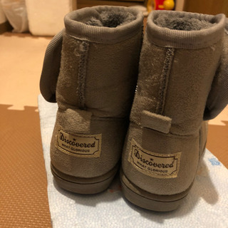 16センチ★フェイクムートンブーツの画像