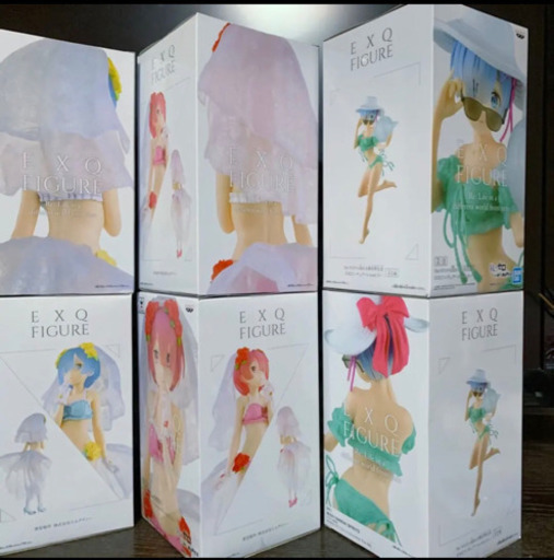 ✨Re:ゼロ ラム＆レム フィギュア 6体セット✨