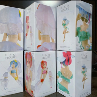 ✨Re:ゼロ ラム＆レム フィギュア 6体セット✨ 【公式通販】