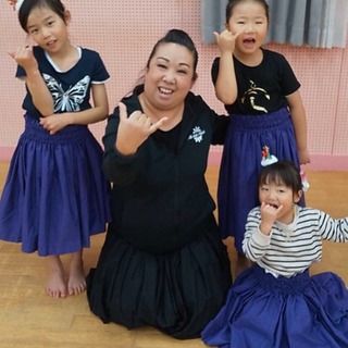 🌺週に一度の🌺子供フラダンス😊👌