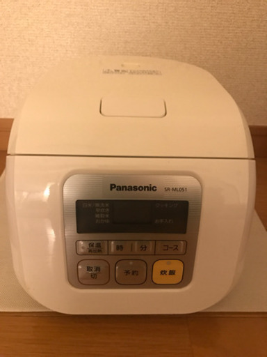 Panasonic 炊飯器 3合炊き