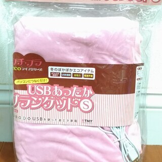 プチプラ USBあったかブランケット 電気毛布 未使用保管品