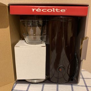 【コーヒーメーカー】レコルト ソロカフェの画像