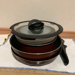T-fal ティファール　鍋セットの画像