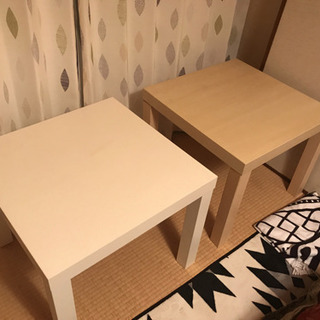 IKEA LACK サイドテーブル　二つセット