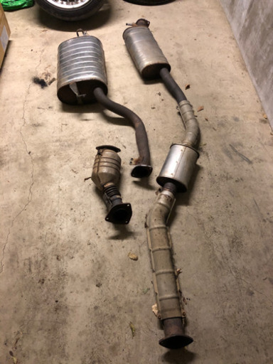 JZX100ツアラーV 純正触媒、純正マフラーセット