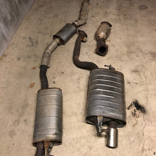 JZX100ツアラーV 純正触媒、純正マフラーセット