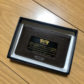 ゾンネ　SONNE カードケース　カードホルダー　パスケース　レ...