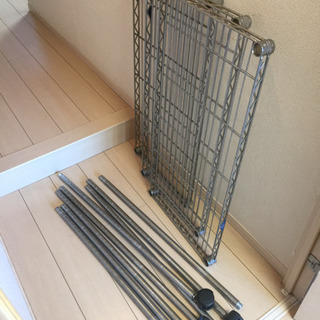 ルミナス スリムラック三段（棚留め具ナシ）