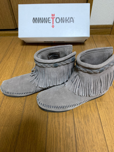 MINNETONKA ミネトンカ フリンジブーツ 22cm