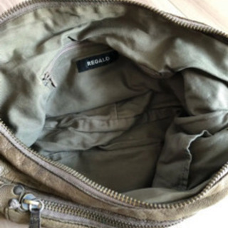 REGALO ショルダーバッグ　オリーブの画像