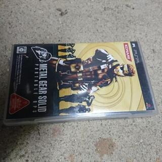 PSP  NETAL GEAR SOLID ソフト
