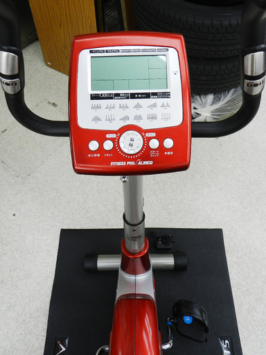 アルインコ プログラムバイク 6010 赤 フィットネスバイク マット付き【ALINCO】FITNESS PRO AFB6010R エクササイズバイク エアロバイク☆ PayPay(ペイペイ)決済可能 ☆ 札幌市 北区 屯田