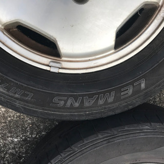 195/65R15 +50 ルマン LM704 タイヤホイールセット 4部山 ステップワゴン　純正　ホンダの画像
