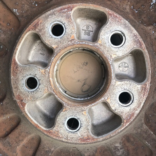 195/65R15 +50 ルマン LM704 タイヤホイールセット 4部山 ステップワゴン　純正　ホンダの画像