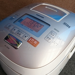 東芝(TOSHIBA) RC-10VQF 炊飯器 真空圧力 IH...