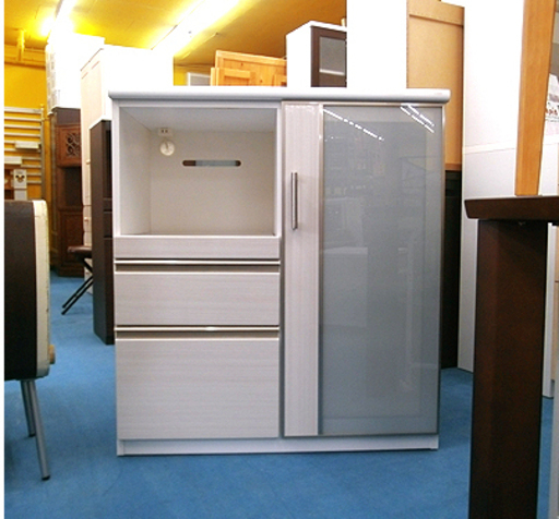 レンジボード ニトリ カウンターポスティア90 食器棚 収納家具